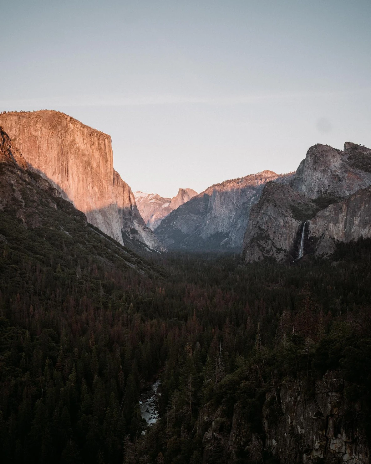 Yosemite sunset